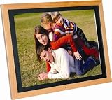 15 Inch Hi-Res Digital Picture Frame (Wood)