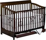 Delta Childrens Products Riley 4-in-1 Convertible Crib - Chocolate