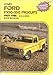 Ford F100-350 Pickups 1969-1984 Gas And Diesel Shop Manual