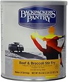 Backpacker's Pantry Stir Fry Beef and Broccoli, 28.5 Ounce, #10 Can