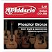 D'Addario EJ17 Phosphor Bronze Medium Acoustic Strings Single-Pack