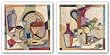 With Salt and Lime and Shaken, Not Stirred Set by Jennifer Bonaventura 18"x18" Art Print