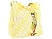 Ed Hardy Ellen Print Handbag in Yellow