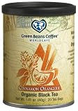 Green Beans Coffee Organic Cinnamon Orangerie Tea, 1.41 -Ounce Tins (Pack of 3)