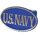 U.S. Navy Trailer Hitch Cover (Blue)
