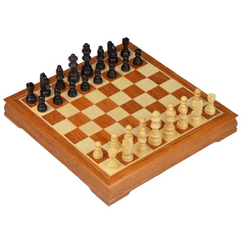 Traditional Birch Wood Chess Set - Large On Sale