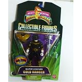 Gold Super Legends Mighty Morphin Power Ranger Collectible Zeo Action Figure