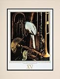 Matted 10.5 x 14 Super Bowl XV Program Print | Details: 1981, Raiders vs Eagles