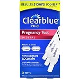 Clearblue Easy Digital Pregnancy Test (Quantity of 3)