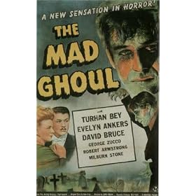 A2 Box Canvas (59cm x 42 cm) Film Mad Ghoul Poster 01