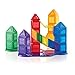 PowerClix Solids Magnetic Building Blocks Set, 94 Piece Magnetic Tiles, STEM Educational Construction Toy