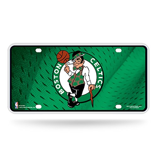 NBA Boston Celtics Metal Auto Tag