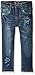 Freestyle Revolution Girls' Lt/Blue Star Sequence Skinny Jean