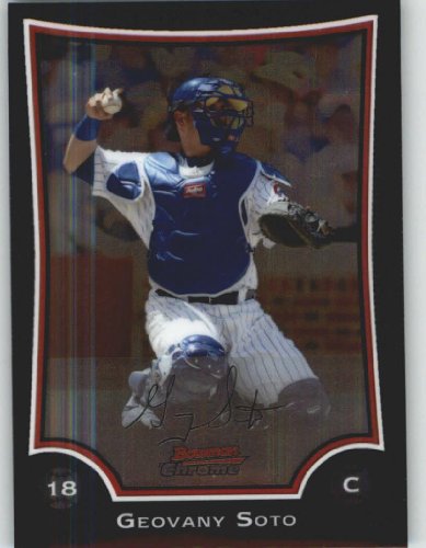 2009 Bowman Chrome Refractors #164 Geovany Soto - Chicago Cubs (Baseball Cards)