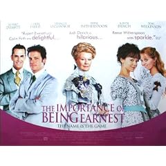 The Importance of Being Earnest Movie Poster
