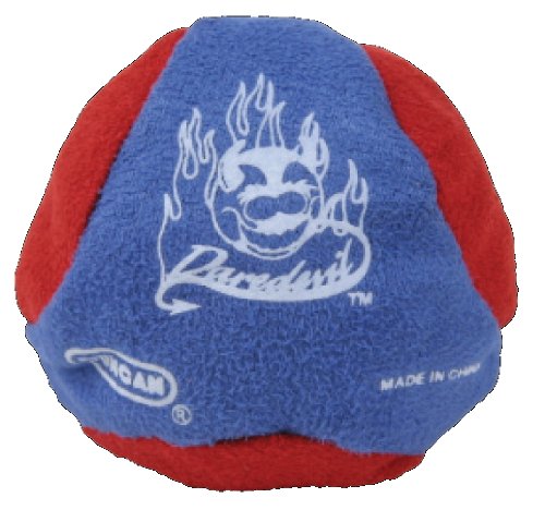  Duncan Daredevil 5 Panel Pellet Filled Footbag - Orange/Blue