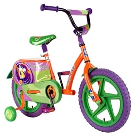 Kid Meteor Pumpkin Cruiser 16-Inch Unisex Bicycle by Kid Meteor