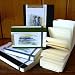 hand+book journal co. landscape drawing & sketching book 5.5x3.5 inch- ivory black cover