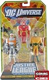 Justice League Unlimited DCU DC Exclusive 3 Pack Heatwave The Flash Mirror Master