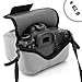 USA Gear FlexArmor dSLR Panasonic Camera Case / Holster Sleeve (Grey) for Panasonic Lumix DMC-G6 , DMC-GH3 , DMC-G5 , DMC-G3 , DMC-FZ150 and Many More Digital SLR Cameras ** Cardreader Included **