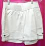Zero 2 Nine maternity cargo shorts - Small, White