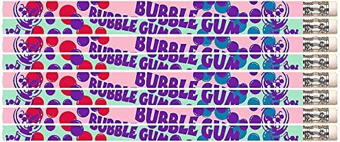 D2381 Bubble Gum "Scented" - 36 Bubble Gum Lightly Scented Pencils