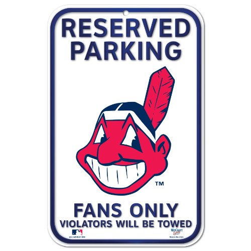 MLB Cleveland Indians Locker Room Sign