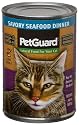 Pet Guard Cat-savory Seafood, 14-Ounce Units (Pack of 12)