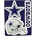 DALLAS COWBOYS TEAM LOGO CAR FRIDGE MAGNET SET (3)