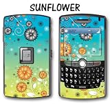 Blackberry World (8800, 8820, 8830) Designer Vinyl Skin - Sun Flower