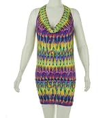 Rampage Band Hem Print Cover Up Dress