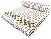 Fecido Classic Kitchen Dish Towels - Heavy Duty - Super Absorbent - 100% Cotton - Professional Grade Dish Cloths - European Made Tea Towels - Set of Two, Brown