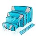Packing Cubes 6 Piece Premium Set - Includes Laundry Bag and Hanging Toiletry Bag