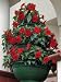 Three Tier Plant Stand, Progressively Sized Planters or Flower Pots, Green: