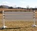 Solid Colored Plank Gates Wood Horse Jumps 12ft