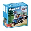 Playmobil - 4229 - Quad de course bleu