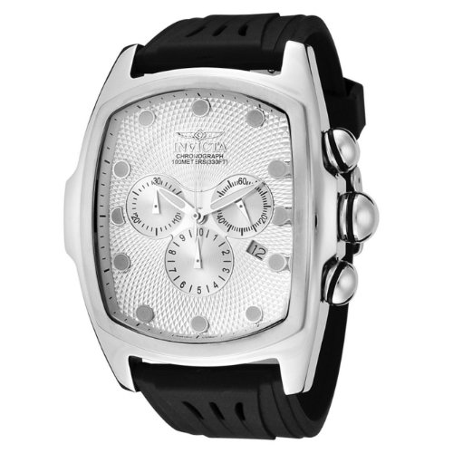 Invicta Men's 6853 Lupah Collection Chronograph Black Rubber Watch