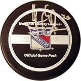Henrik Lundqvist New York Rangers Current Style Game Model Puck