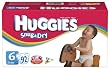Huggies Snug & Dry Diapers, Size 6 (Over 35 Lbs), Disney, Pack of 92 Diapers