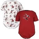 Tampa Bay Buccaneers Red & Print Newborn 2-Pack Bodysuit Set
