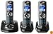 Panasonic KXTG8323 Colour DECT Trio With Answer Machine  - Black