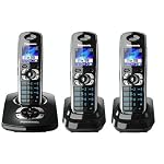 Panasonic KXTG8323 Colour DECT Trio With Answer Machine  - Black