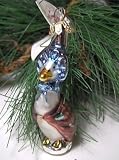 Beatrix Potter Jemina Puddle-duck Hand Blown Glass Easter Ornament