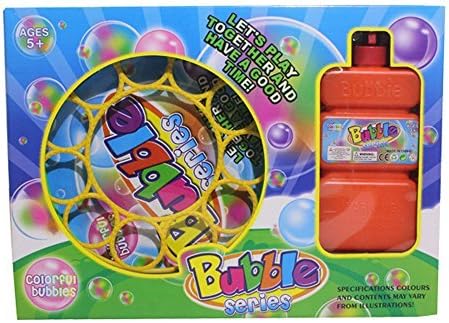 Baibaotoys Large Bubble Wand,Bubble Water, Bubble Plate Set