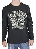 Lucky Brand Jeans Men's Wild Ride Old Bull Whisky T-Shirt Brown 7MD8602-6BC