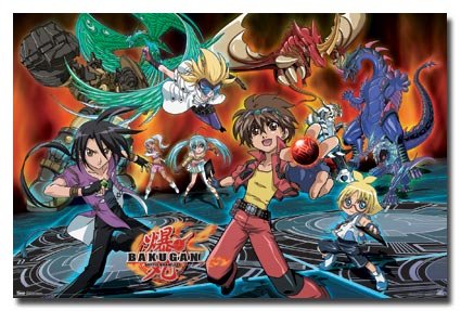 Cover image : Bakugan (Group, Horizontal) TV Poster Print - 24