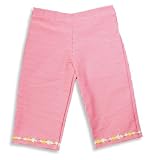 Mulberribush - Toddler Girls Gingham Pant, Red, White (Size 2T)