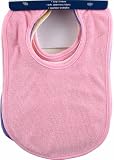 Luvable Friends 10-Pack Feeder Bibs - Pink