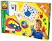 SES  14856 - Handabdruck auf Leinwand