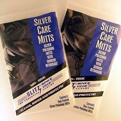 Blitz Silver Care Mitts (2 Per Pack) TWO PACKS
